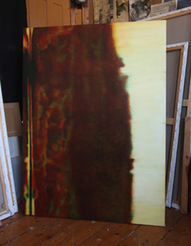 green glazes, first try, failed Image